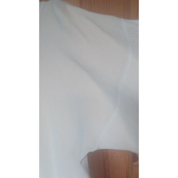 FIELD GEAR 100% Cotton Cream Sweater Men's Large Tall Tight Knit Raglan Sleeves - Picture 2 of 5